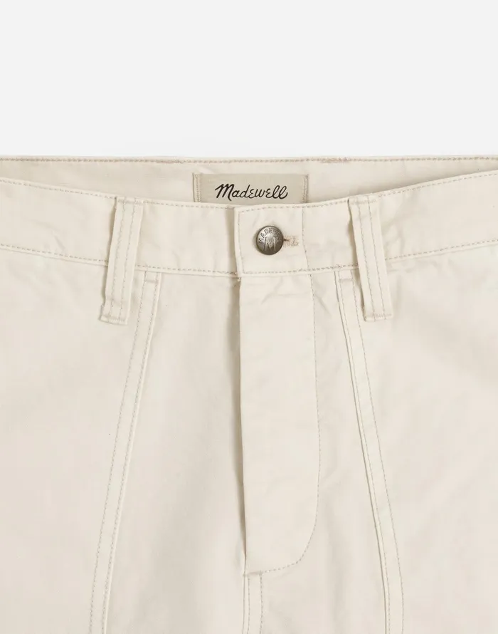 Madewell Relaxed Straight Workwear Pants Vintage Canvas Men Pants