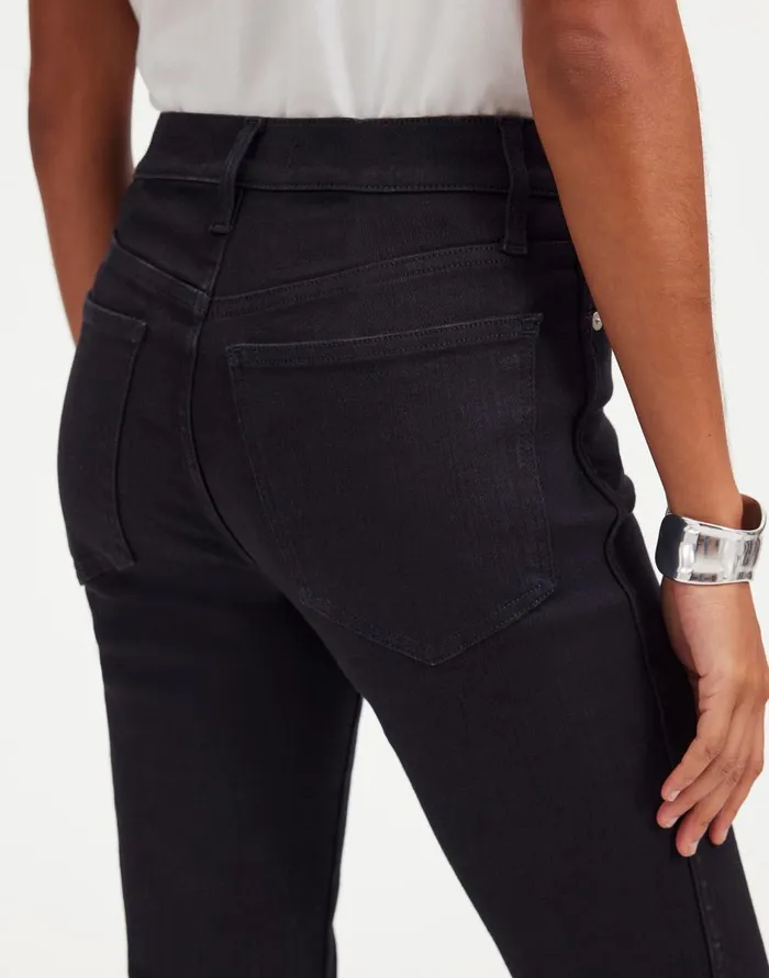 Madewell Stovepipe Jeans Black Rinse Wash Women Jeans