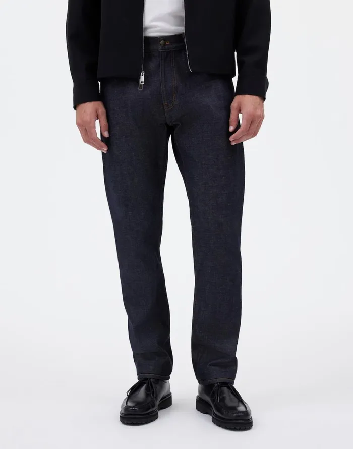 Madewell The 1991 StraightLeg Jean In Raw Selvedge Raw Selvedge Men Jeans