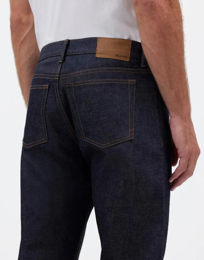 Madewell The 1991 StraightLeg Jean In Raw Selvedge Raw Selvedge Men Jeans