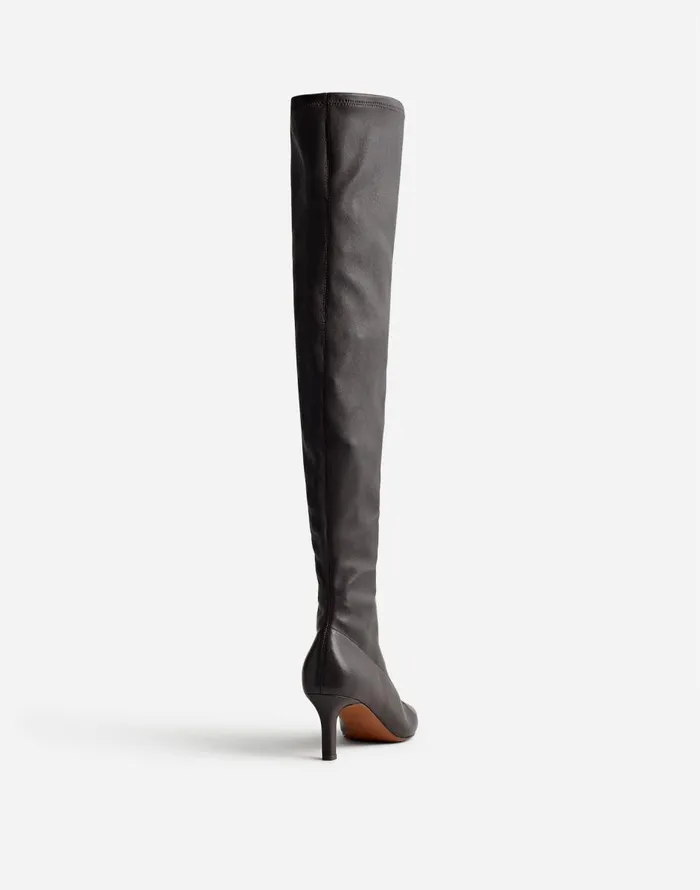 Madewell The Dimes OvertheKnee Boot Dark Carob Women Boots