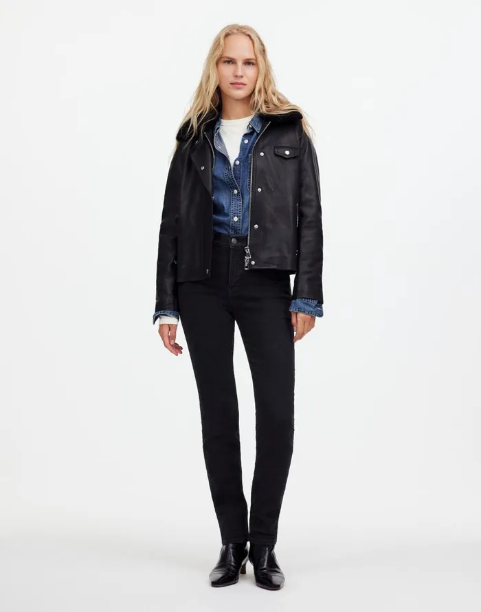 Madewell The Perfect Vintage Jean Black Frost Women Jeans