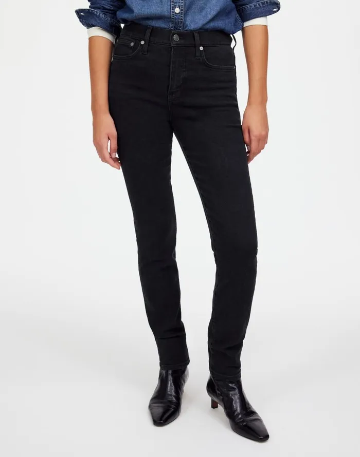 Madewell The Perfect Vintage Jean Black Frost Women Jeans