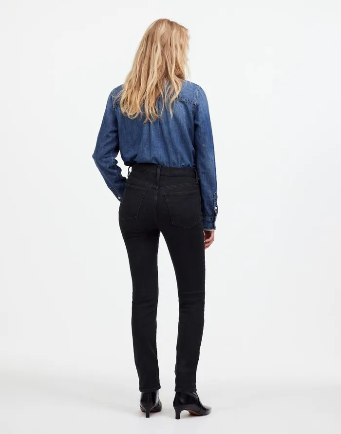 Madewell The Perfect Vintage Jean Black Frost Women Jeans