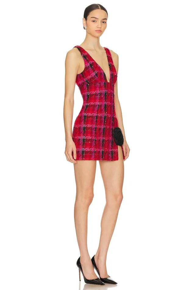 Madix Mini Dress Black and Red Women Lovers and Friends Dresses