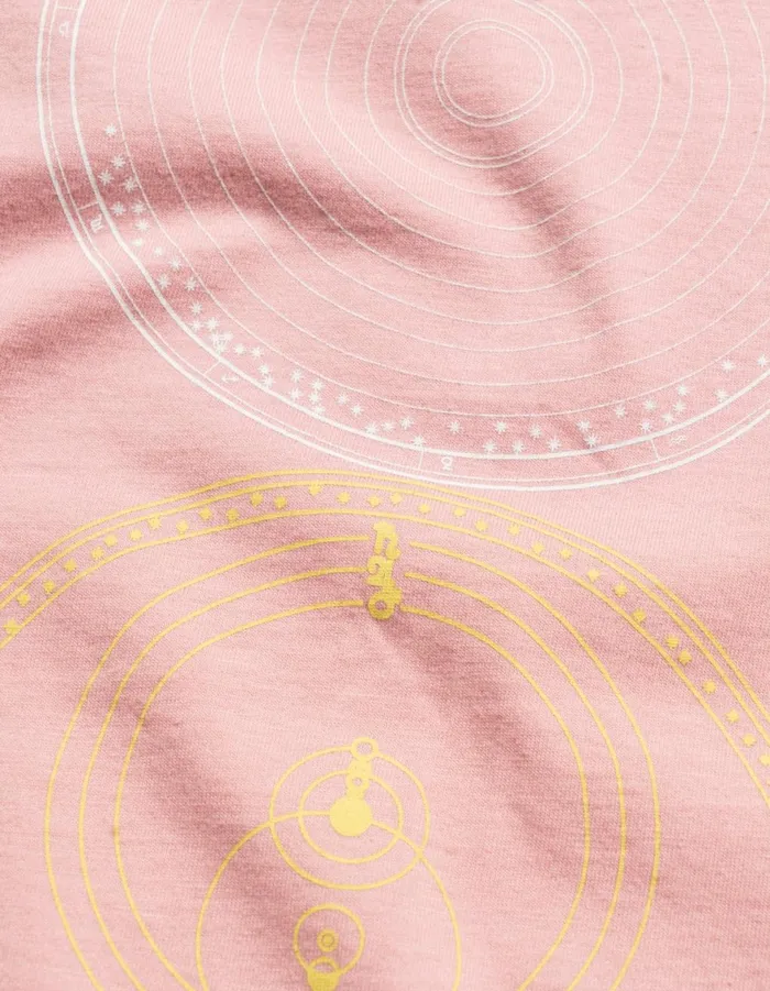 Maharishi Short Sleeve TShirts 1457 Celeste Third Eye TShirt Pink 8211 Men