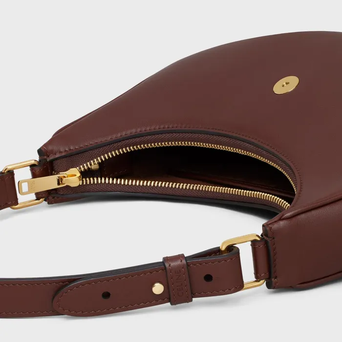 Medium Ava Triomphe Bag In Smooth Calfskin Chestnut Women CELINE AVA TRIOMPHE Medium Ava Triomphe Bag In Smooth Calfskin Chestnut Women CELINE AVA TRIOMPHE