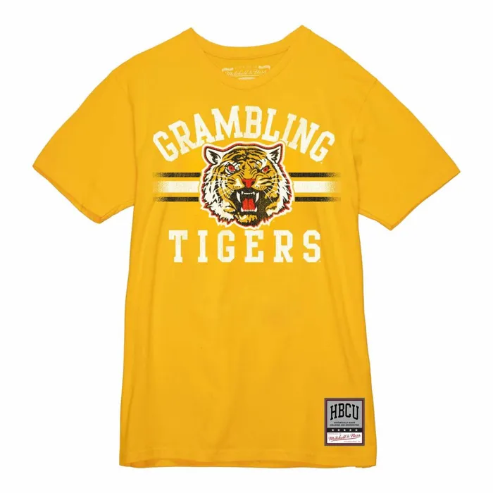 Men039s Collegiate Mitchell and Ness Vintage Stripes Tee Grambling State University Men039s Collegiate Mitchell and Ness Vintage Stripes Tee Grambling State University