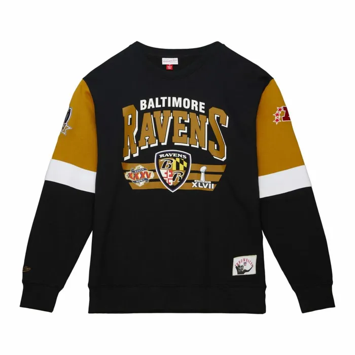 Men039s Hoodies and Sweatshirts Mitchell and Ness All Over Crew 30 Baltimore Ravens Men039s Hoodies and Sweatshirts Mitchell and Ness All Over Crew 30 Baltimore Ravens