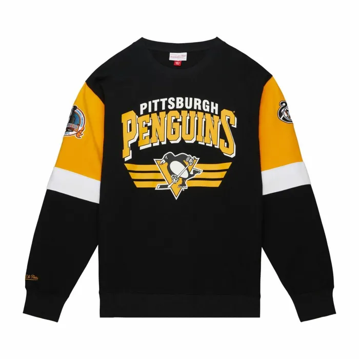Men039s Hoodies and Sweatshirts Mitchell and Ness All Over Crew 30 Pittsburgh Penguins Men039s Hoodies and Sweatshirts Mitchell and Ness All Over Crew 30 Pittsburgh Penguins