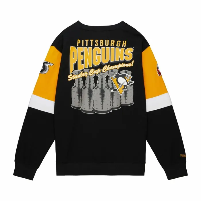 Men039s Hoodies and Sweatshirts Mitchell and Ness All Over Crew 30 Pittsburgh Penguins Men039s Hoodies and Sweatshirts Mitchell and Ness All Over Crew 30 Pittsburgh Penguins