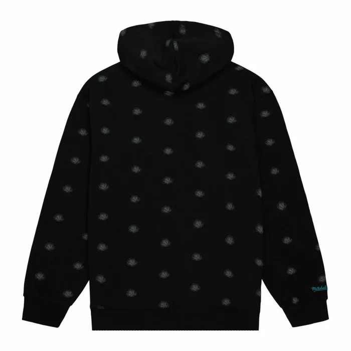Men039s Hoodies and Sweatshirts Mitchell and Ness AOP Fleece Hoodie Vancouver Grizzlies Men039s Hoodies and Sweatshirts Mitchell and Ness AOP Fleece Hoodie Vancouver Grizzlies