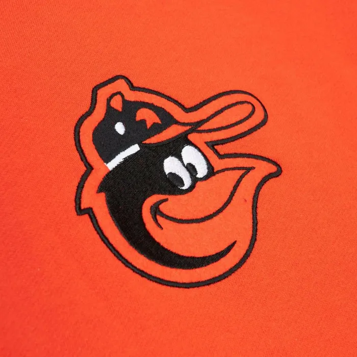 Men039s Hoodies and Sweatshirts Mitchell and Ness City Collection Fleece Hoody Baltimore Orioles