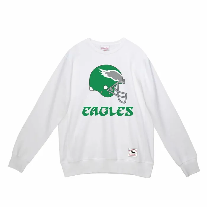 Men039s Hoodies and Sweatshirts Mitchell and Ness EAGLES Crew Philadelphia Eagles Men039s Hoodies and Sweatshirts Mitchell and Ness EAGLES Crew Philadelphia Eagles