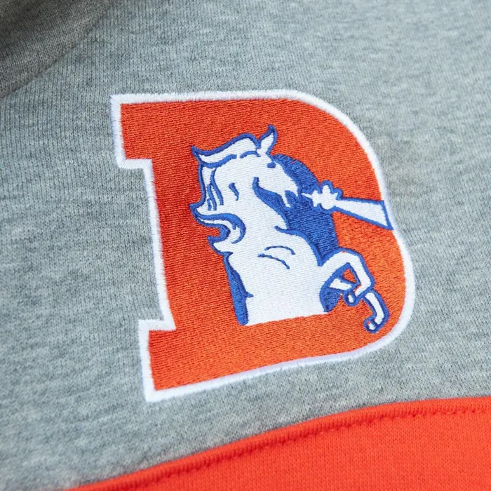 Men039s Hoodies and Sweatshirts Mitchell and Ness Head Coach Hoodie Denver Broncos Men039s Hoodies and Sweatshirts Mitchell and Ness Head Coach Hoodie Denver Broncos