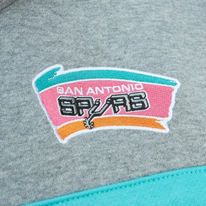 Men039s Hoodies and Sweatshirts Mitchell and Ness Head Coach Hoodie San Antonio Spurs Men039s Hoodies and Sweatshirts Mitchell and Ness Head Coach Hoodie San Antonio Spurs