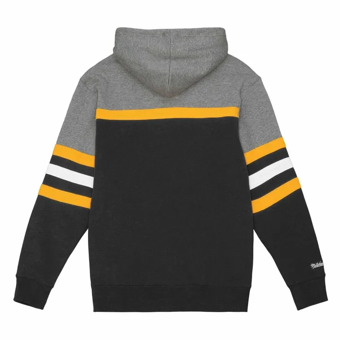 Men039s Hoodies and Sweatshirts Mitchell and Ness Headcoach Hoody Pittsburgh Steelers Men039s Hoodies and Sweatshirts Mitchell and Ness Headcoach Hoody Pittsburgh Steelers