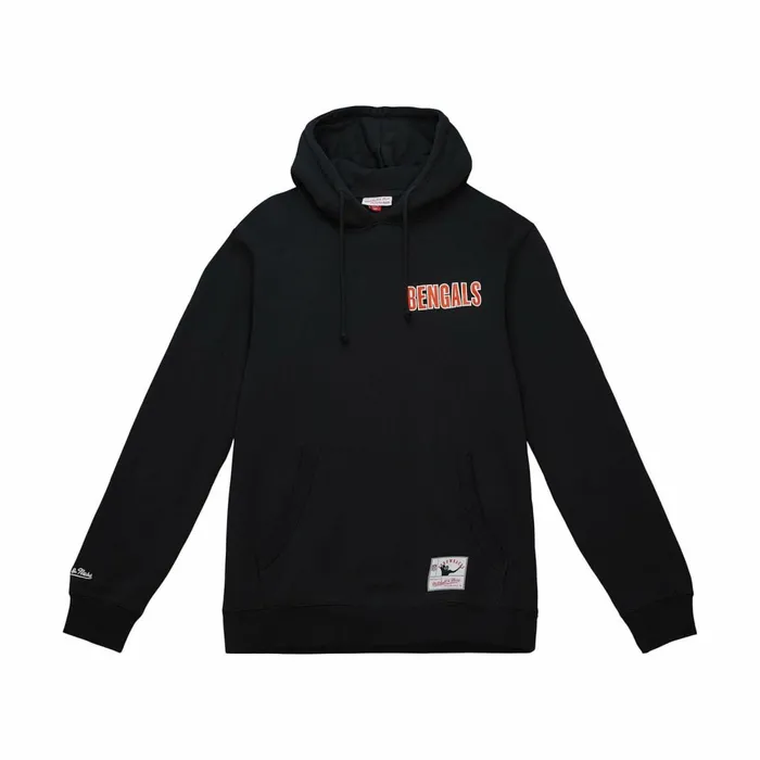 Men039s Hoodies and Sweatshirts Mitchell and Ness Illustrated Hoodie Cincinnati Bengals Men039s Hoodies and Sweatshirts Mitchell and Ness Illustrated Hoodie Cincinnati Bengals