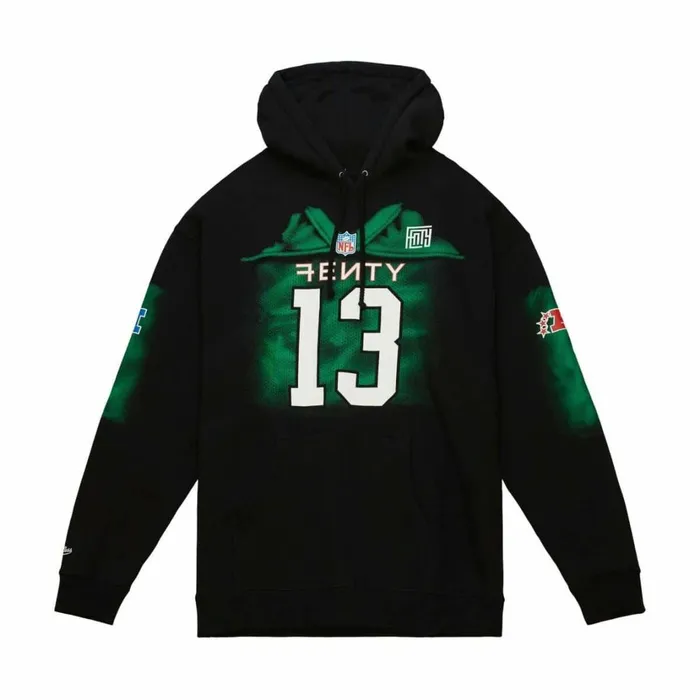 Men039s Hoodies and Sweatshirts Mitchell and Ness MandN X Fenty Jersey Hoodie Men039s Hoodies and Sweatshirts Mitchell and Ness MandN X Fenty Jersey Hoodie