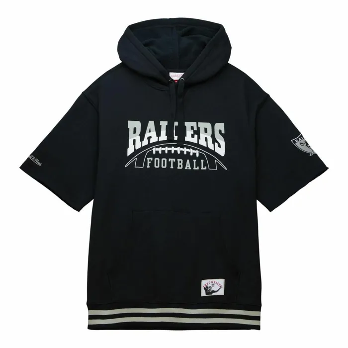 Men039s Hoodies and Sweatshirts Mitchell and Ness PreGame SS Fleece Hoodie Oakland Raiders Men039s Hoodies and Sweatshirts Mitchell and Ness PreGame SS Fleece Hoodie Oakland Raiders