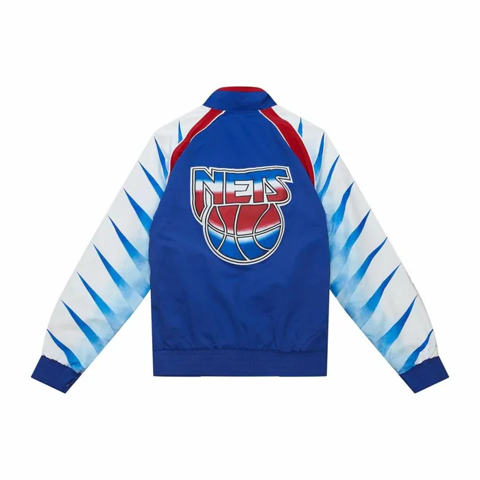 Men039s Jackets and Outerwear Mitchell and Ness Authentic New Jersey Nets 199091 Jacket Men039s Jackets and Outerwear Mitchell and Ness Authentic New Jersey Nets 199091 Jacket