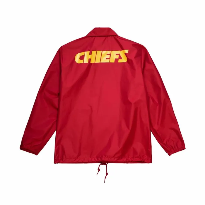 Men039s Jackets and Outerwear Mitchell and Ness Coaches Windbreaker Kansas City Chiefs Men039s Jackets and Outerwear Mitchell and Ness Coaches Windbreaker Kansas City Chiefs