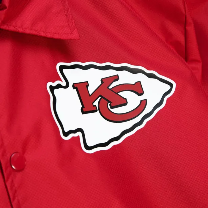 Men039s Jackets and Outerwear Mitchell and Ness Coaches Windbreaker Kansas City Chiefs Men039s Jackets and Outerwear Mitchell and Ness Coaches Windbreaker Kansas City Chiefs