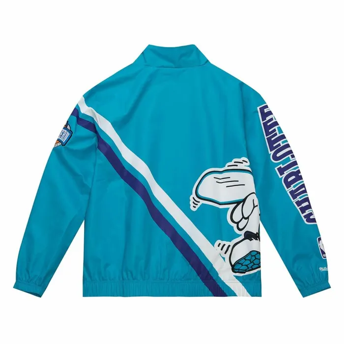 Men039s Jackets and Outerwear Mitchell and Ness Exploded Logo Warm Up Jacket Charlotte Hornets Men039s Jackets and Outerwear Mitchell and Ness Exploded Logo Warm Up Jacket Charlotte Hornets