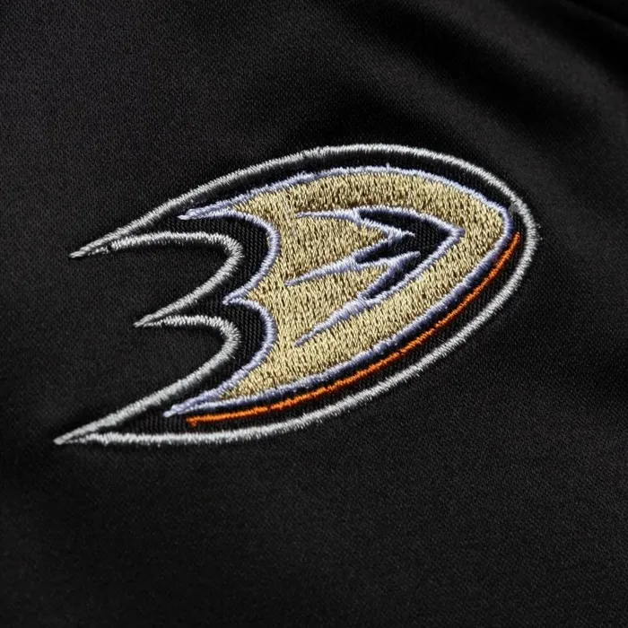 Men039s Jackets and Outerwear Mitchell and Ness Lightweight Satin Jacket Anaheim Ducks Men039s Jackets and Outerwear Mitchell and Ness Lightweight Satin Jacket Anaheim Ducks