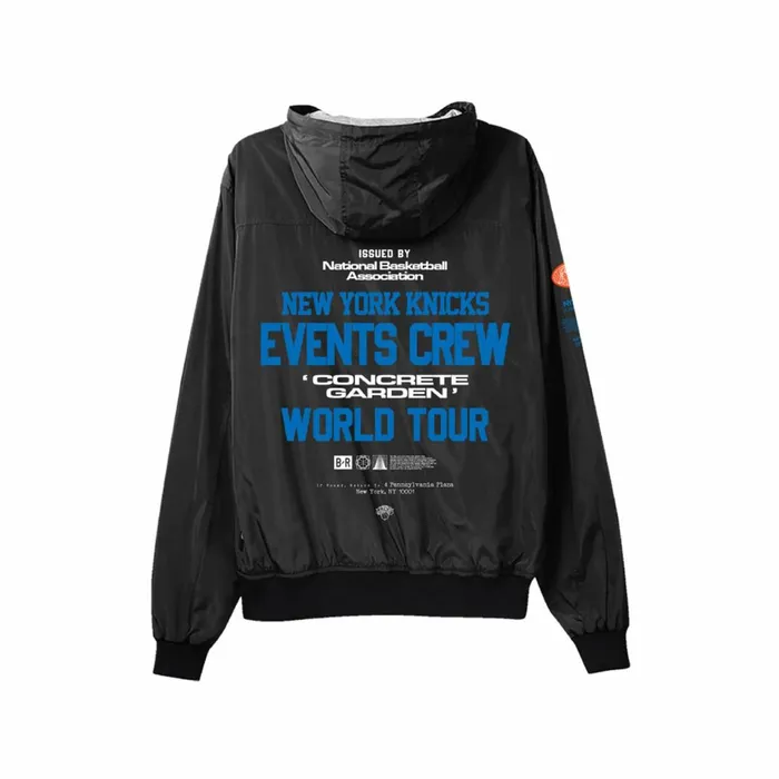 Men039s Jackets and Outerwear Mitchell and Ness MandN X BR Crew Jacket New York Knicks Men039s Jackets and Outerwear Mitchell and Ness MandN X BR Crew Jacket New York Knicks
