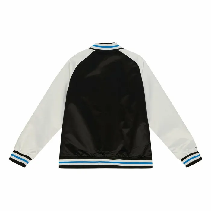 Men039s Jackets and Outerwear Mitchell and Ness Primetime Lightweight Satin Jacket Charlotte FC Men039s Jackets and Outerwear Mitchell and Ness Primetime Lightweight Satin Jacket Charlotte FC