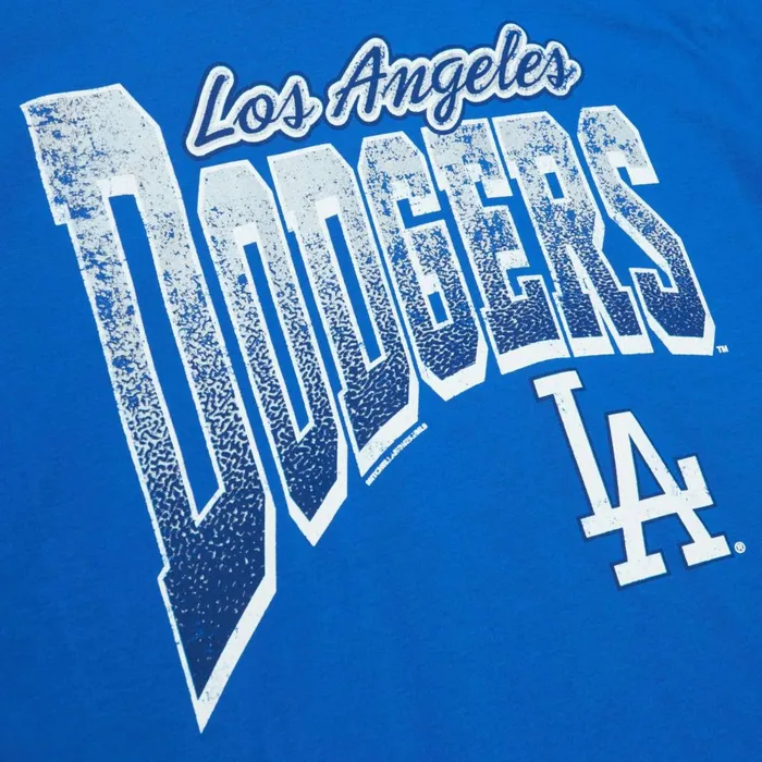 Men039s MLB Mitchell and Ness Arched Vintage Logo Tee Los Angeles Dodgers Men039s MLB Mitchell and Ness Arched Vintage Logo Tee Los Angeles Dodgers