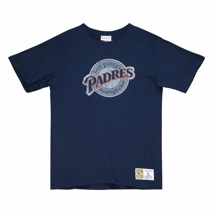 Men039s MLB Mitchell and Ness Legendary Slub SS Tee San Diego Padres Men039s MLB Mitchell and Ness Legendary Slub SS Tee San Diego Padres