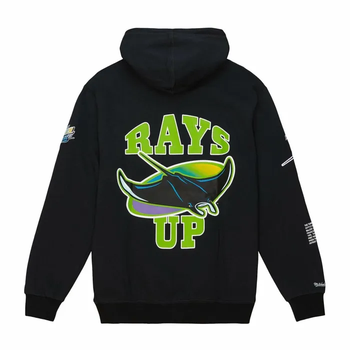 Men039s MLB Mitchell and Ness Team Origins Fleece Hoody Tampa Bay Rays Men039s MLB Mitchell and Ness Team Origins Fleece Hoody Tampa Bay Rays