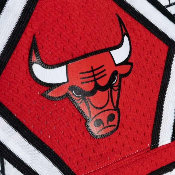 Men039s NBA Swingman Mitchell and Ness Doodle Swingman Chicago Bulls 199798 Shorts Men039s NBA Swingman Mitchell and Ness Doodle Swingman Chicago Bulls 199798 Shorts