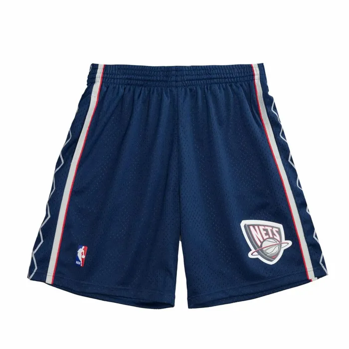 Men039s NBA Swingman Mitchell and Ness Swingman New Jersey Nets 200607 Shorts