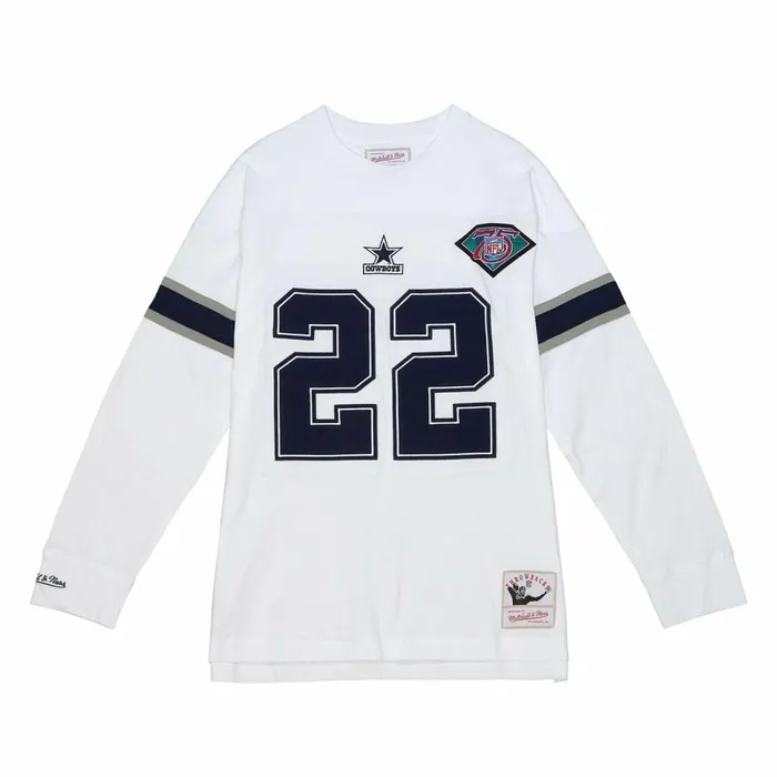Men039s NFL Mitchell and Ness NandN Longsleeve Tee Dallas Cowboys 1994 Emmitt Smith Men039s NFL Mitchell and Ness NandN Longsleeve Tee Dallas Cowboys 1994 Emmitt Smith