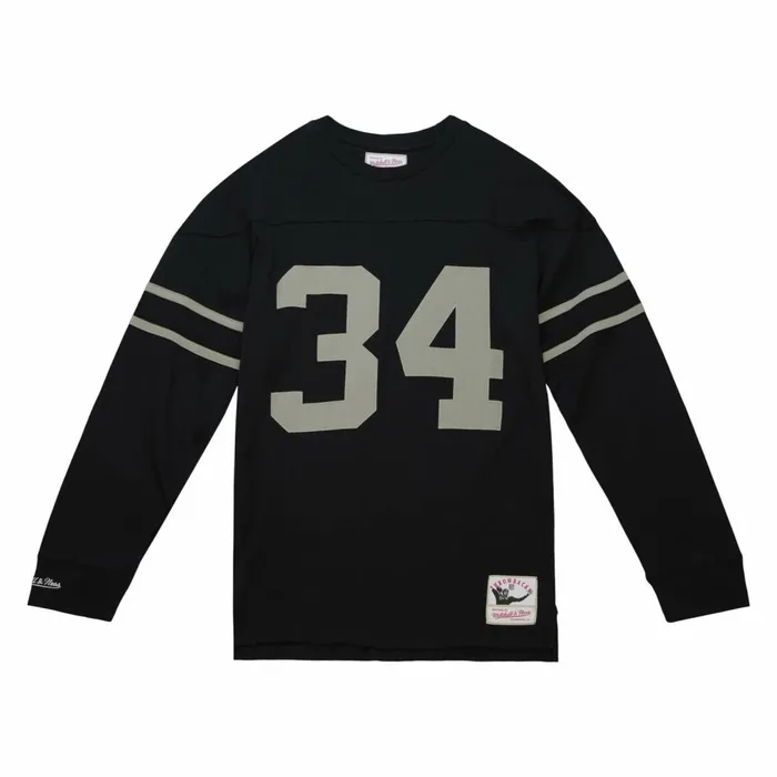 Men039s NFL Mitchell and Ness NandN Longsleeve Tee Los Angeles Raiders 1988 Bo Jackson Men039s NFL Mitchell and Ness NandN Longsleeve Tee Los Angeles Raiders 1988 Bo Jackson