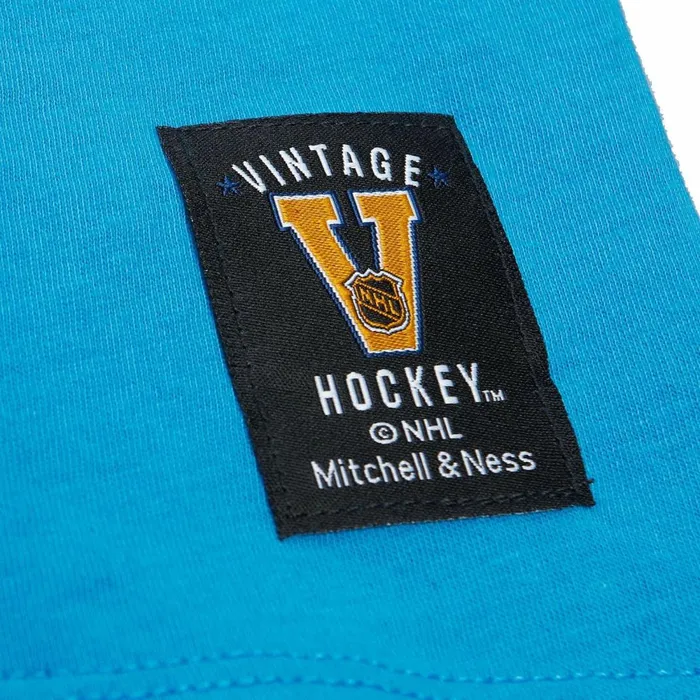Men039s NHL Mitchell and Ness Color Blocked SS Tee Quebec Nordiques Men039s NHL Mitchell and Ness Color Blocked SS Tee Quebec Nordiques
