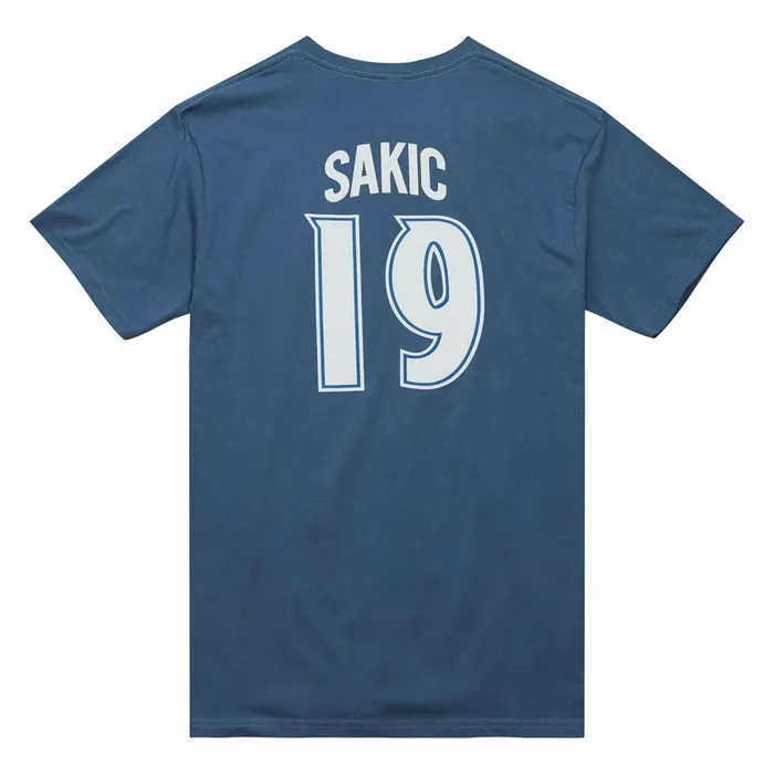 Men039s NHL Mitchell and Ness Name and Number Tee Colorado Avalanche Joe Sakic