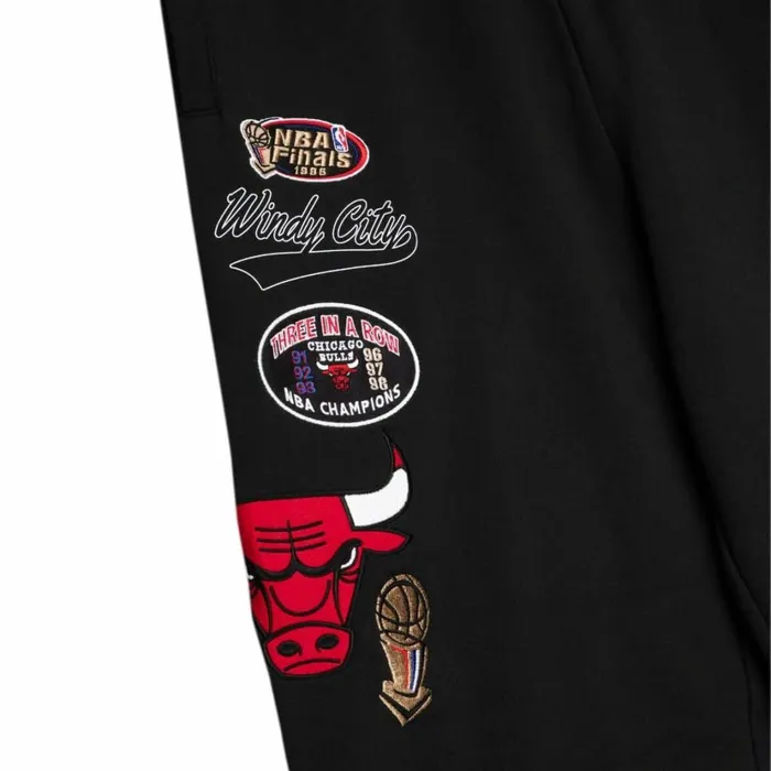 Men039s Pants Mitchell and Ness Champ City Fleece Jogger Chicago Bulls Men039s Pants Mitchell and Ness Champ City Fleece Jogger Chicago Bulls