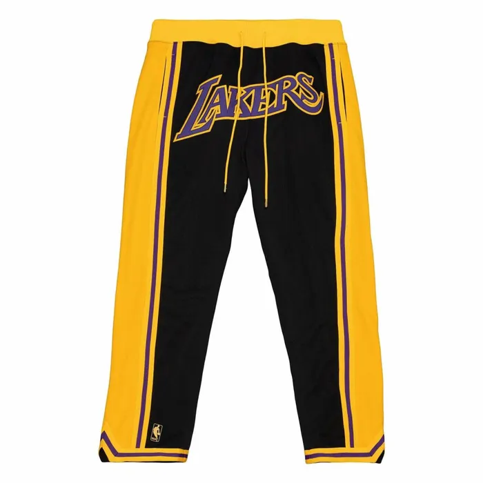Men039s Pants Mitchell and Ness Just Don Hardwood Classics Pant Los Angeles Lakers