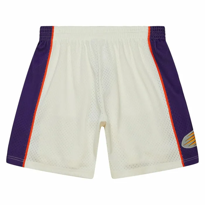 Men039s Shorts Mitchell and Ness Cream Swingman Shorts Phoenix Suns 2001 Men039s Shorts Mitchell and Ness Cream Swingman Shorts Phoenix Suns 2001
