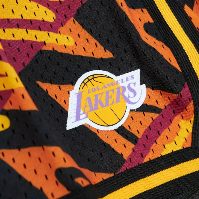 Men039s Shorts Mitchell and Ness Game Day Pattern Short Los Angeles Lakers Men039s Shorts Mitchell and Ness Game Day Pattern Short Los Angeles Lakers