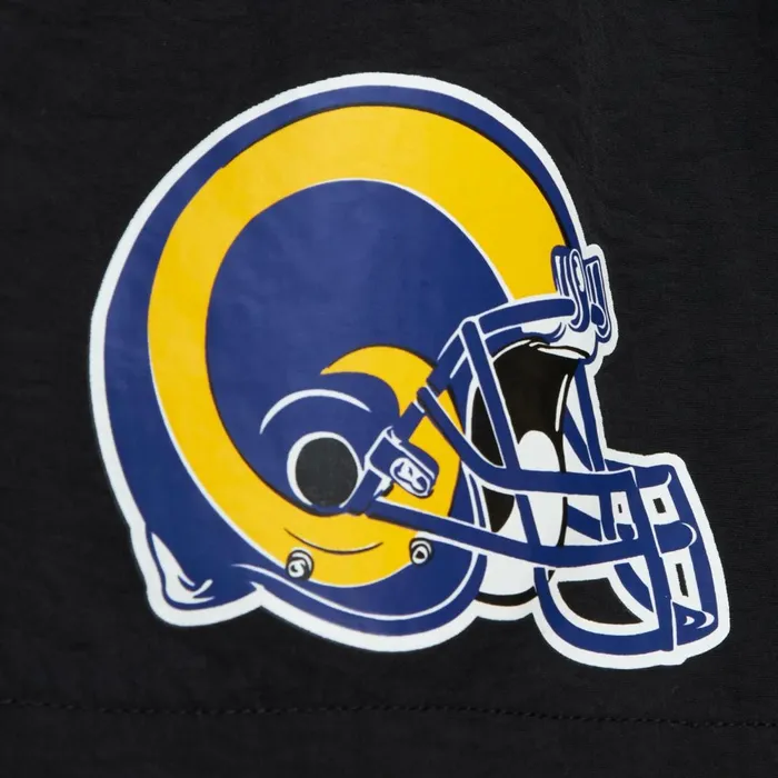 Men039s Shorts Mitchell and Ness Team Essentials Nylon Shorts Los Angeles Rams Men039s Shorts Mitchell and Ness Team Essentials Nylon Shorts Los Angeles Rams