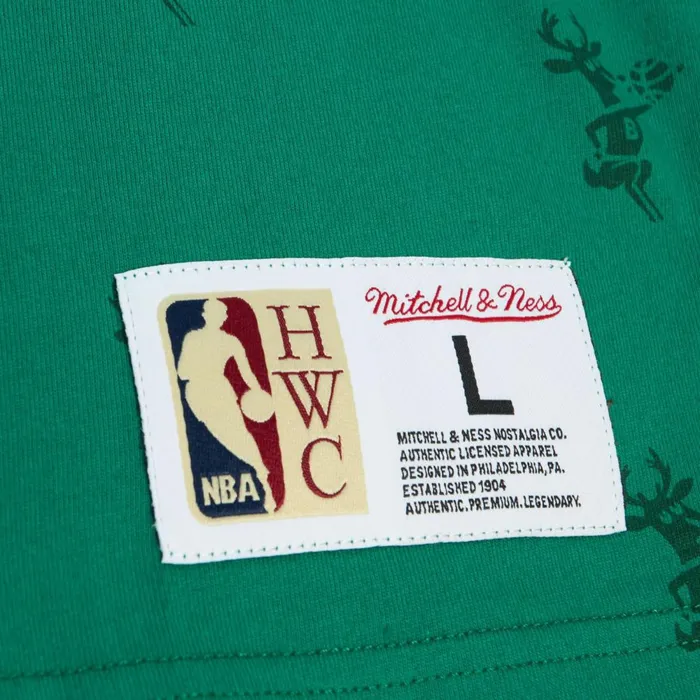 Men039s TShirts and Tops Mitchell and Ness AOP SS Top Milwaukee Bucks Men039s TShirts and Tops Mitchell and Ness AOP SS Top Milwaukee Bucks