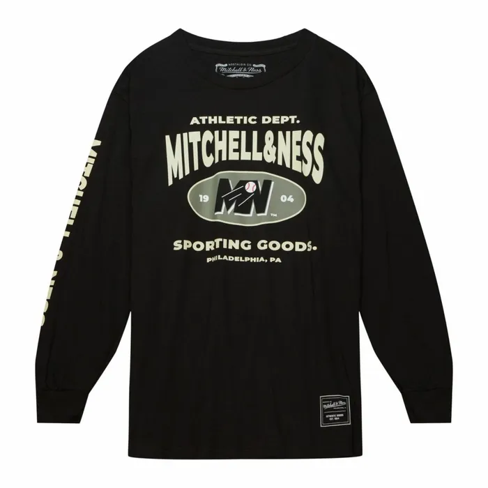 Men039s TShirts and Tops Mitchell and Ness Branded MandN Graphic LS Tee