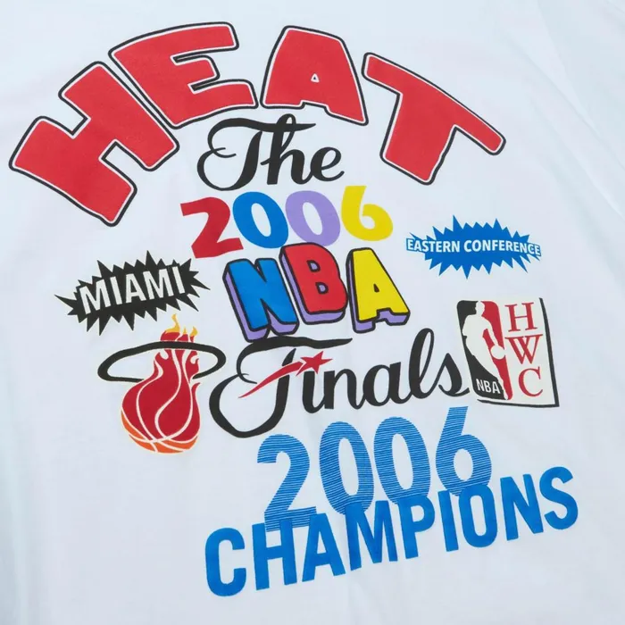Men039s TShirts and Tops Mitchell and Ness Champs Fest SS Tee HWC Miami Heat Men039s TShirts and Tops Mitchell and Ness Champs Fest SS Tee HWC Miami Heat