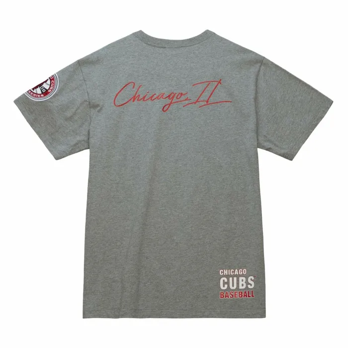 Men039s TShirts and Tops Mitchell and Ness City Collection SS Tee Chicago Cubs