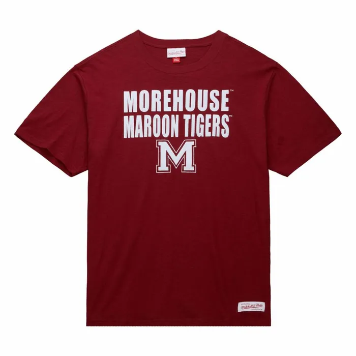 Men039s TShirts and Tops Mitchell and Ness Legendary Slub SS Tee Morehouse College Men039s TShirts and Tops Mitchell and Ness Legendary Slub SS Tee Morehouse College